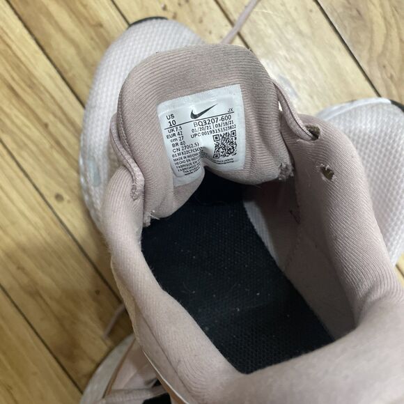 Nike Revolution Running Sneakers Pink Womens 10 Barely Rose Athletic Gym Workout - Picture 12 of 16